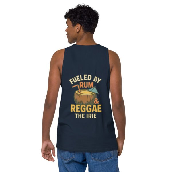 "Fueled by Rum & Reggae" Tank – The Irie Edition - Image 4