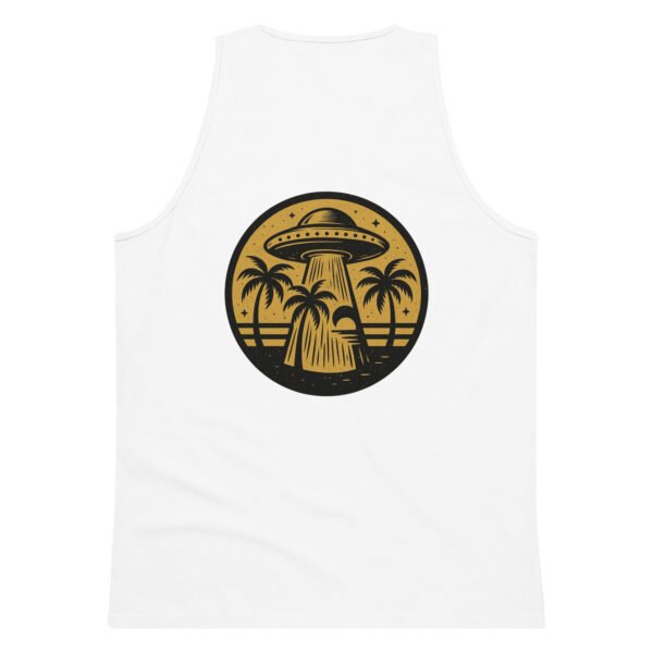 "Island Invasion" White Tank - Image 2